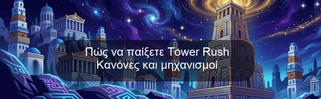 Πώς να παίξετε Tower Rush Κανόνες και μηχανισμοί